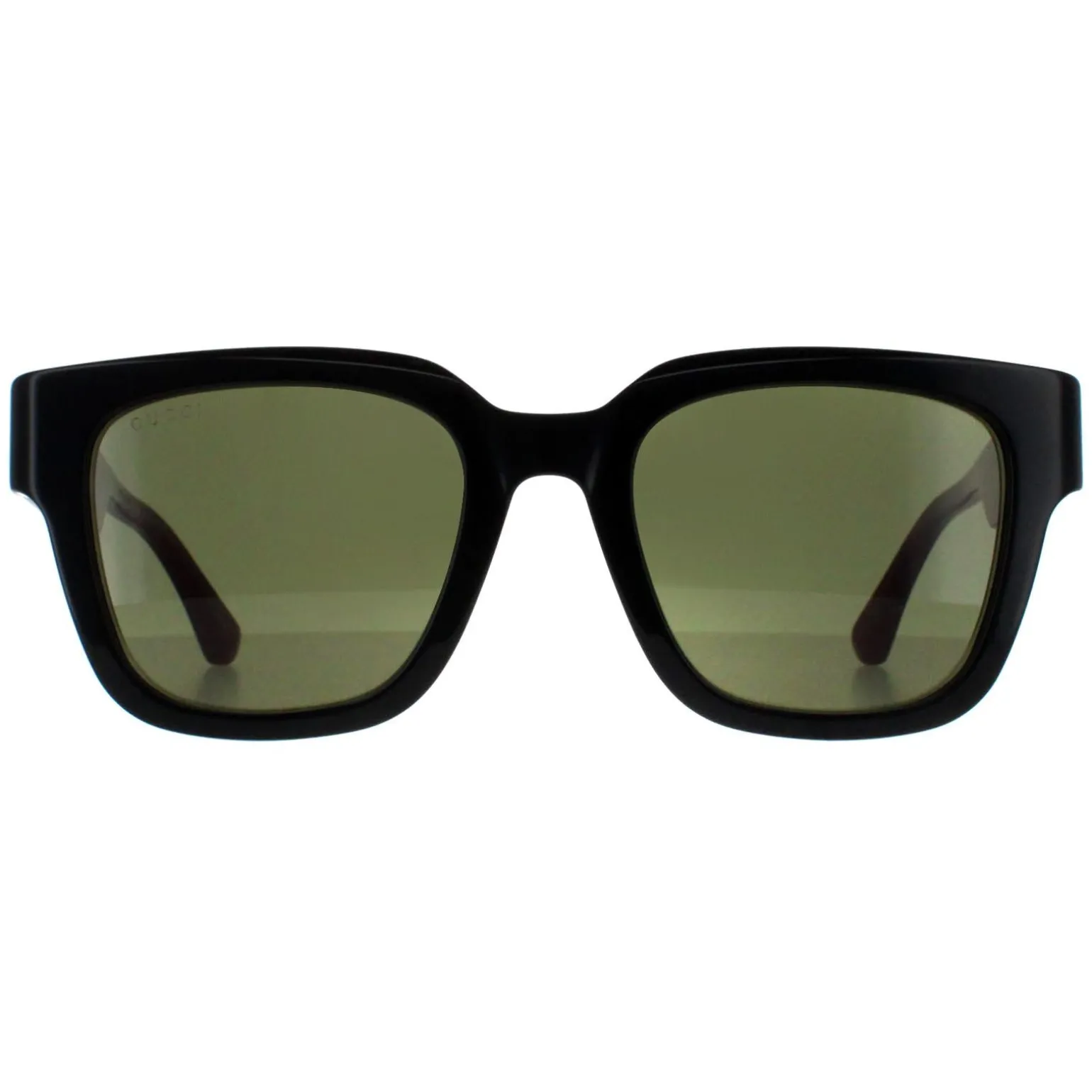 Gucci Sunglasses GG1670SK 005 Black with Green and Red Green