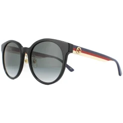 Gucci Sunglasses GG0416SK 001 Black Grey Gradient