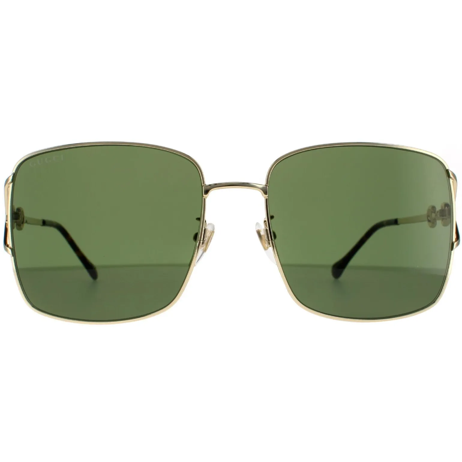 Gucci Sunglasses GG1018SK 002 Gold Green
