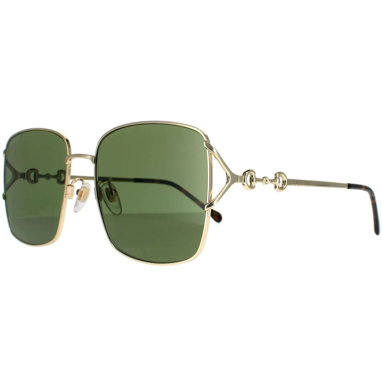 Gucci Sunglasses GG1018SK 002 Gold Green