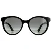 Gucci Sunglasses GG0702SKN 001 Black Grey Gradient
