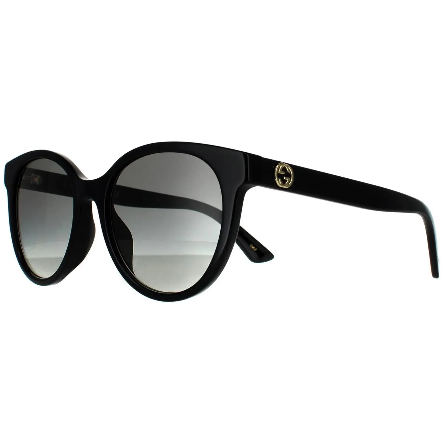 Gucci Sunglasses GG0702SKN 001 Black Grey Gradient