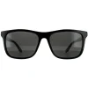 Gucci Sunglasses GG0381SN 007 Black Grey Polarized