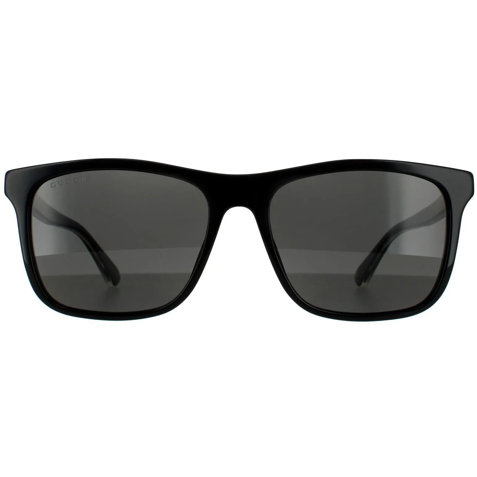 Gucci Sunglasses GG0381SN 007 Black Grey Polarized
