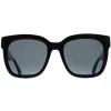 Gucci Sunglasses GG0034SN 001 Black Grey