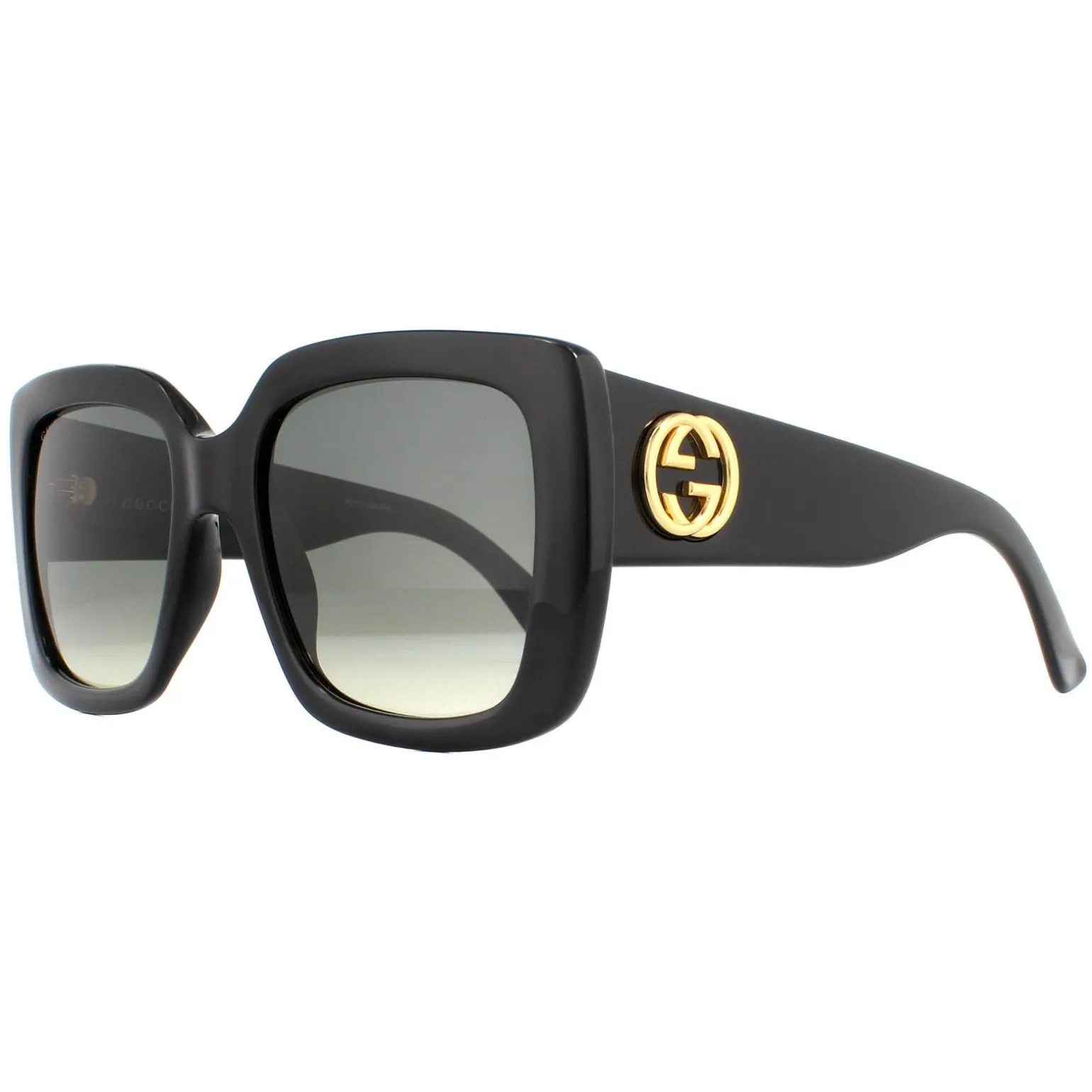 Gucci Sunglasses GG0141SN 001 Black Grey Gradient
