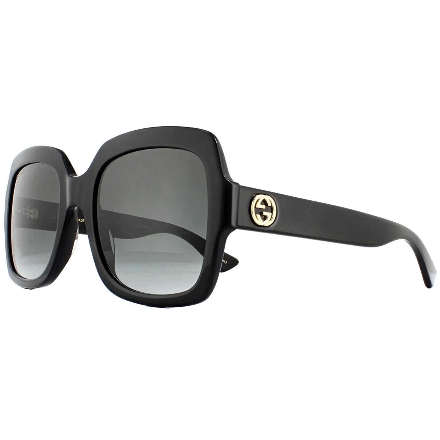 Gucci Sunglasses GG0036SN 001 Black Grey Gradient