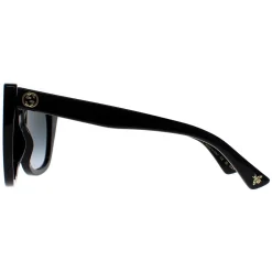 Gucci Sunglasses GG0163SN 001 Black Grey Gradient