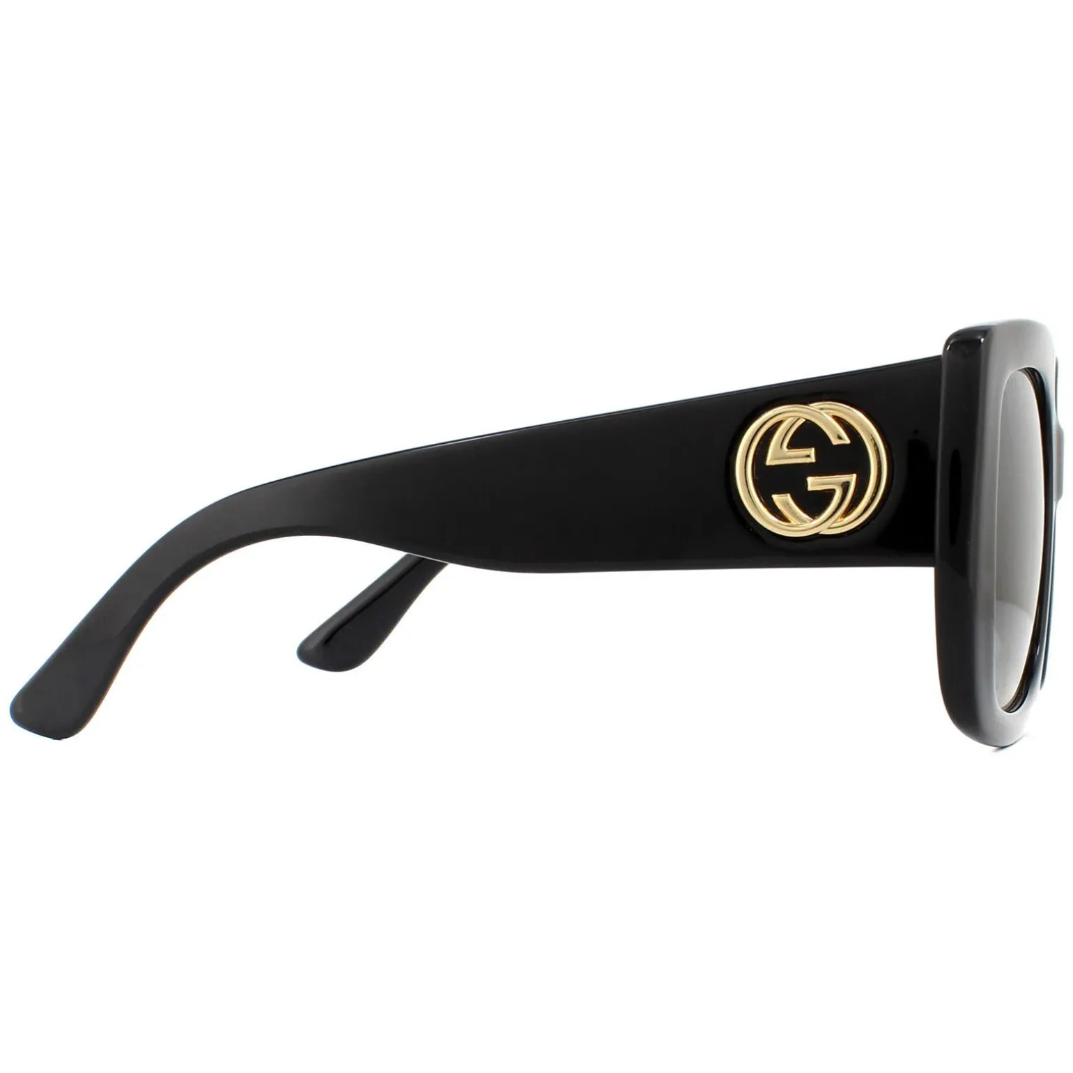 Gucci Sunglasses GG0141SN 001 Black Grey Gradient