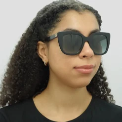 Gucci Sunglasses GG0163SN 001 Black Grey Gradient