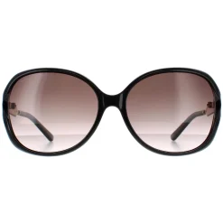 Gucci Sunglasses 0076S 002 Black Gold Grey Gradient