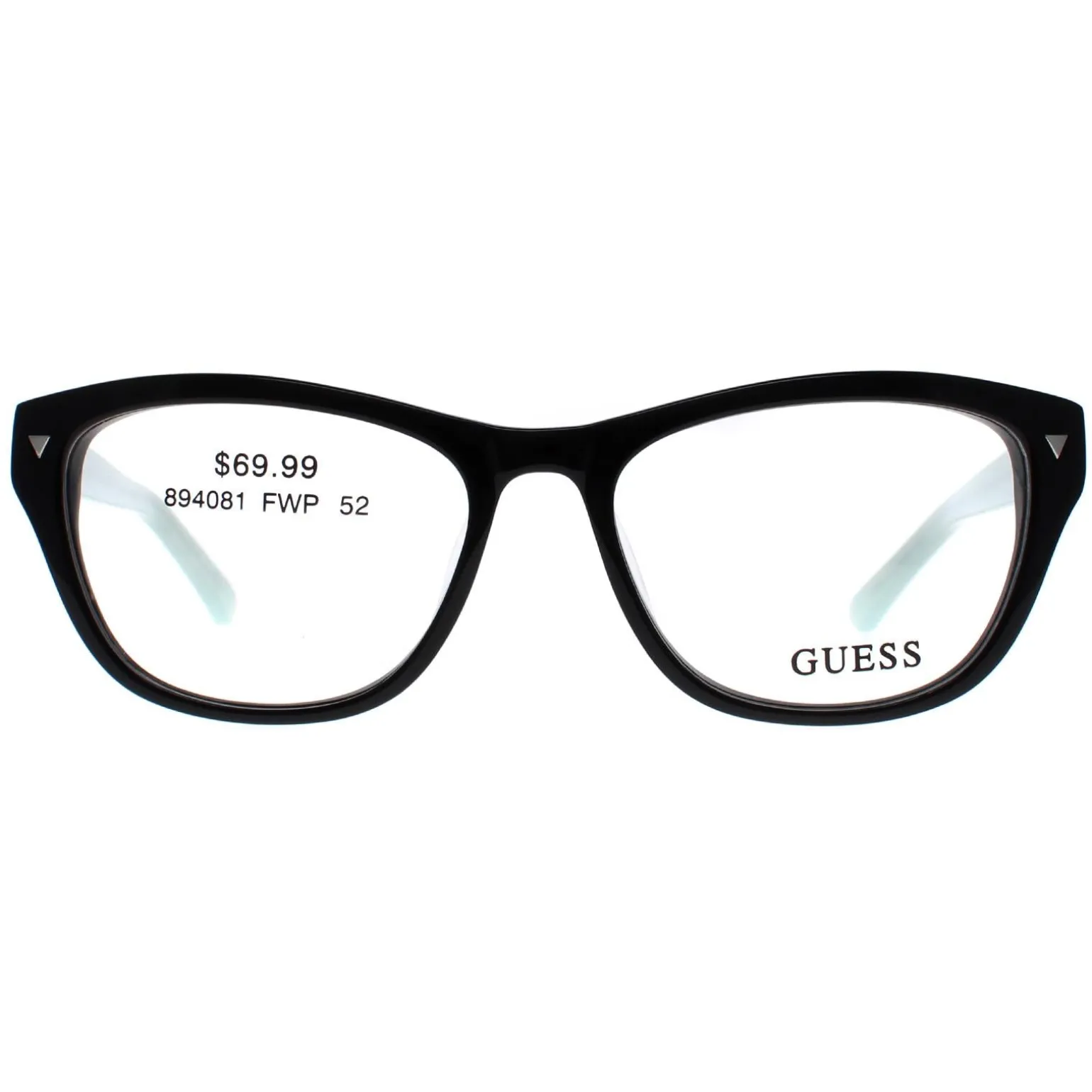 Guess Glasses Frames GU2452 BKBL Black Blue Women