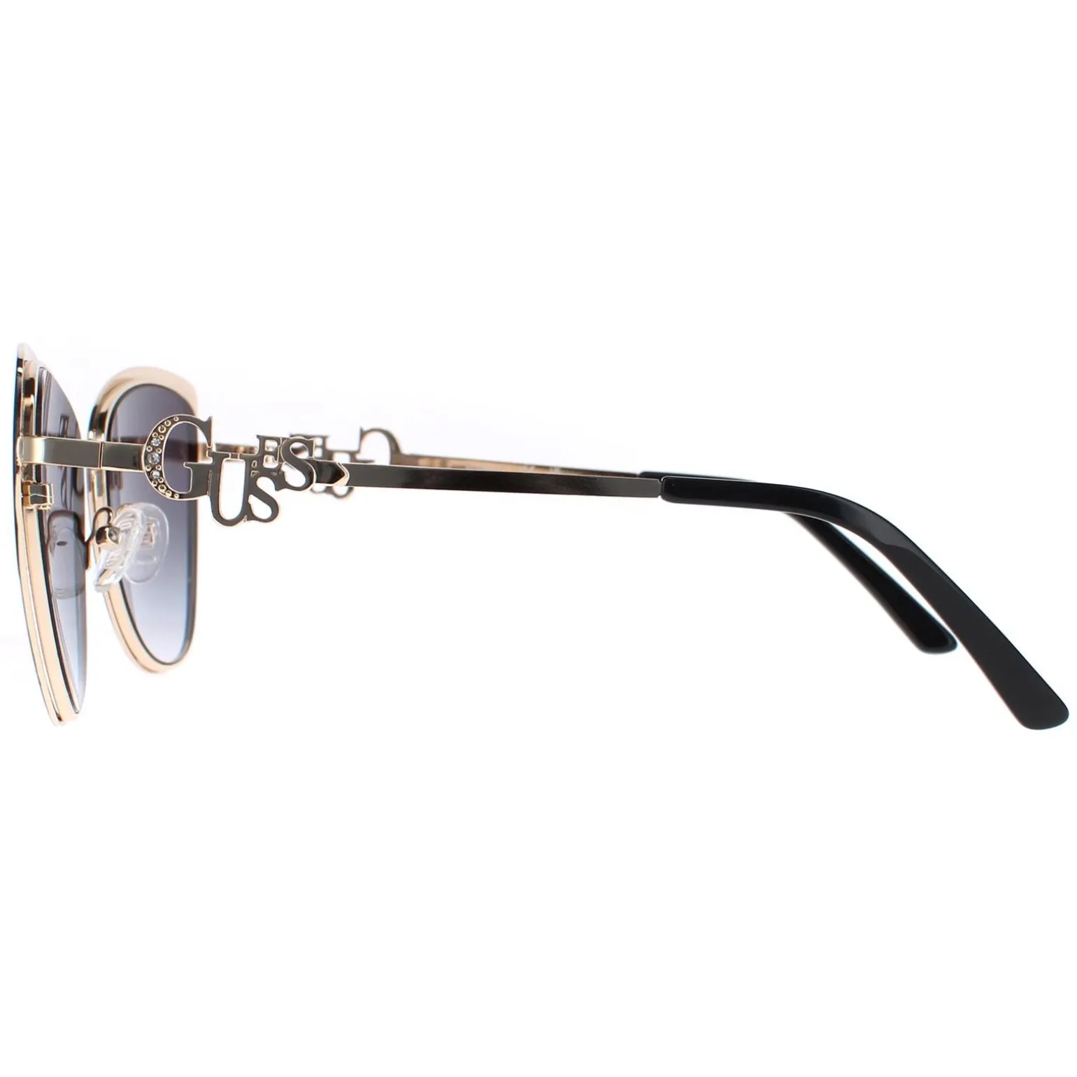 Guess Sunglasses GF6141 01B Black Grey Gradient
