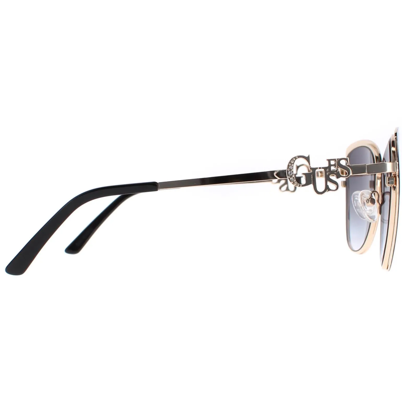 Guess Sunglasses GF6141 01B Black Grey Gradient