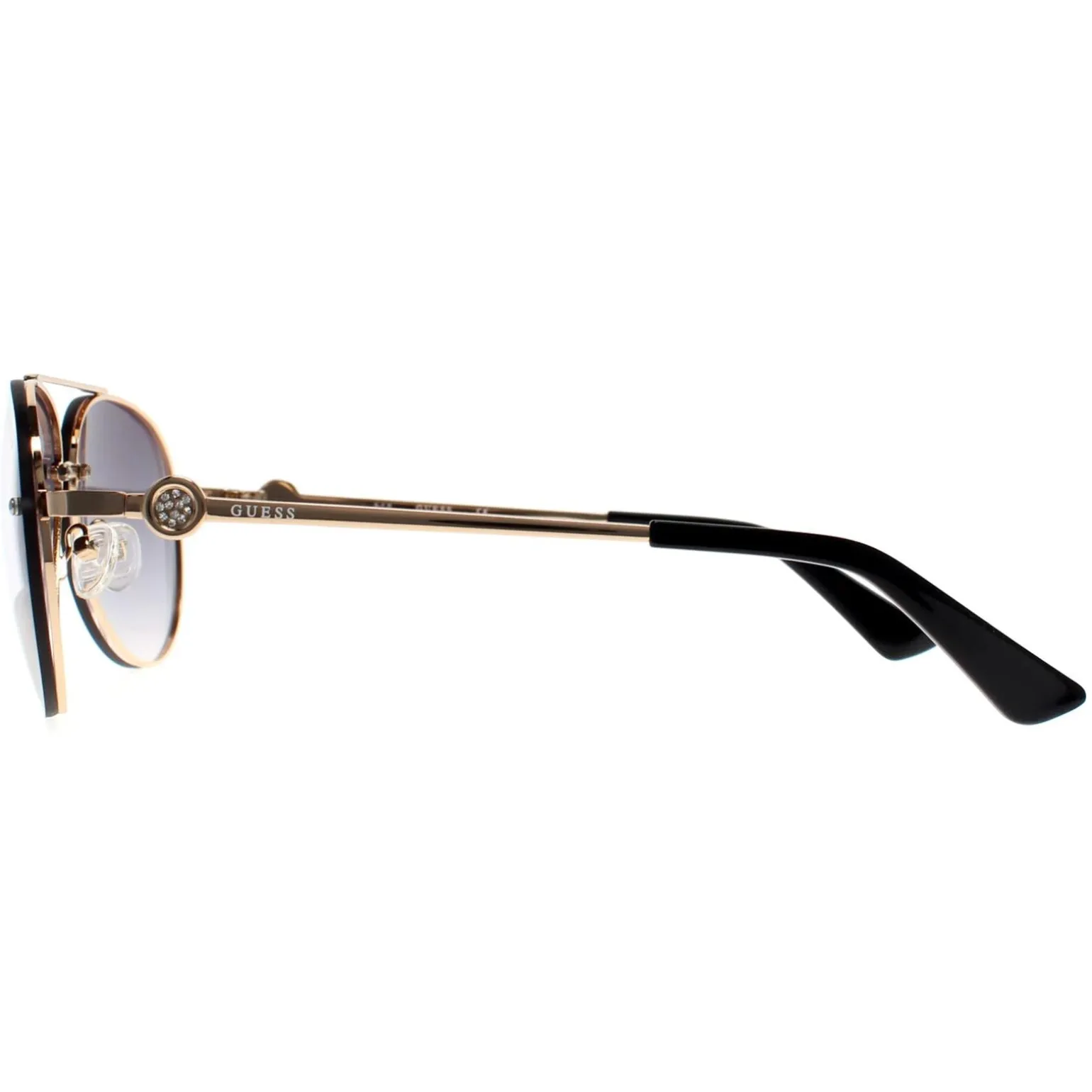 Guess Sunglasses GF6107 32B Gold Grey Gradient