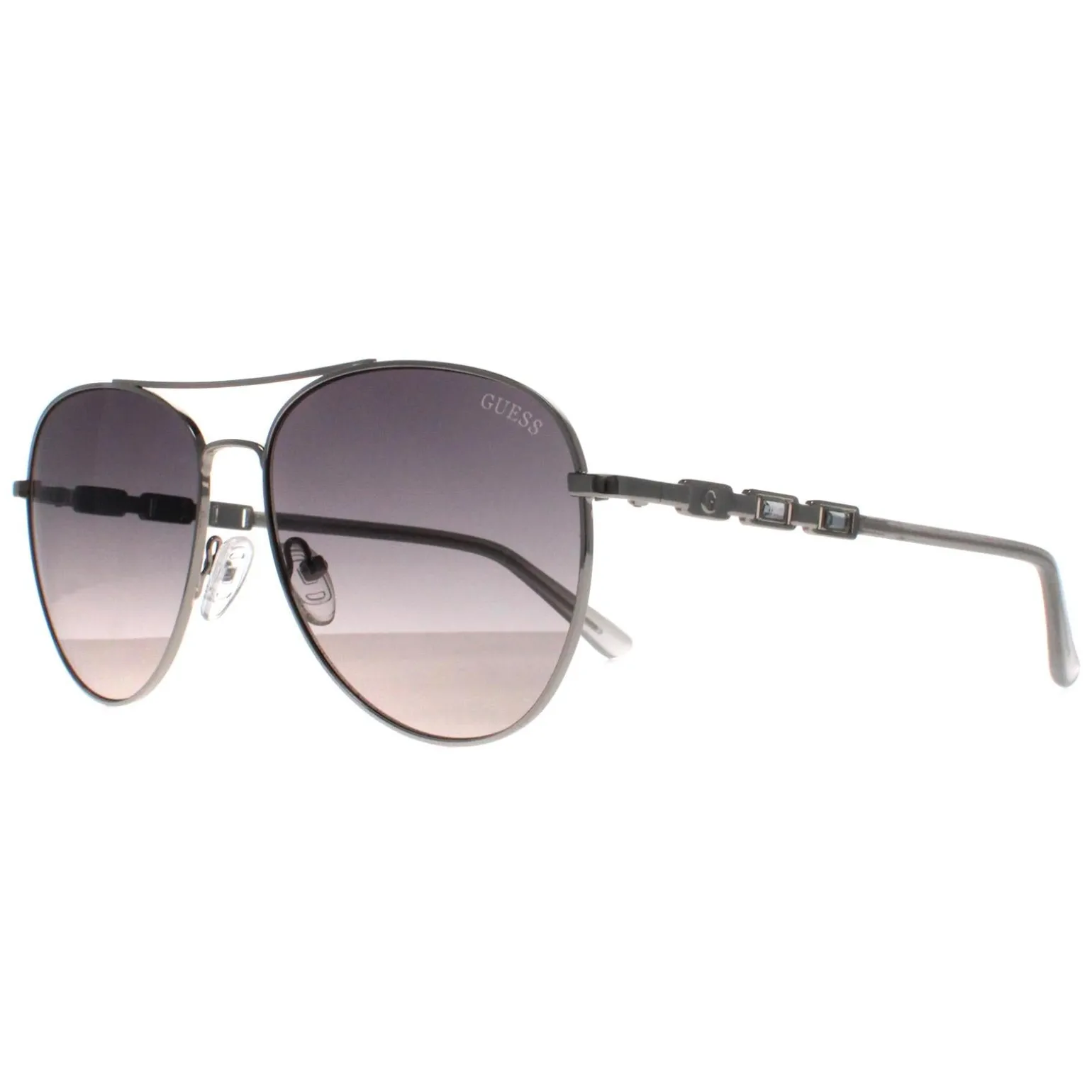 Guess Sunglasses GF6143 10B Grey Grey Gradient