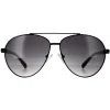 Guess Sunglasses GF0221 01B Shiny Black Smoke Gradient