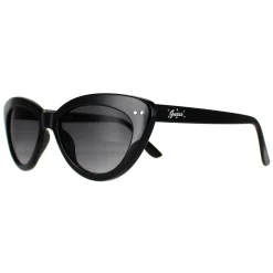 Guess Sunglasses GF0402 01B Shiny Black Smoke Gradient