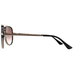 Guess Sunglasses GF0417 01B Shiny Black Smoke Gradient