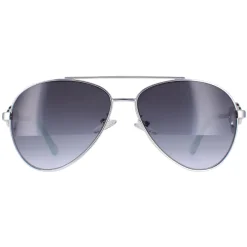 Guess Sunglasses GF0365 10B Silver Grey Gradient