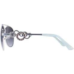 Guess Sunglasses GF0365 10B Silver Grey Gradient