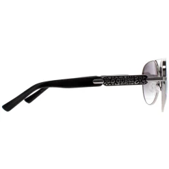 Guess Sunglasses GF0287 06B Silver Black Grey Gradient