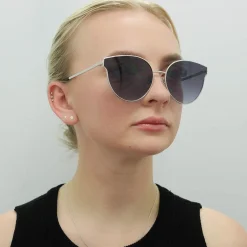 Guess Sunglasses GF0353 10B Silver Grey Gradient