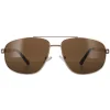 Guess Sunglasses GF0244 32E Gold Brown