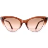 Guess Sunglasses GF6147 48F Brown Brown Gradient
