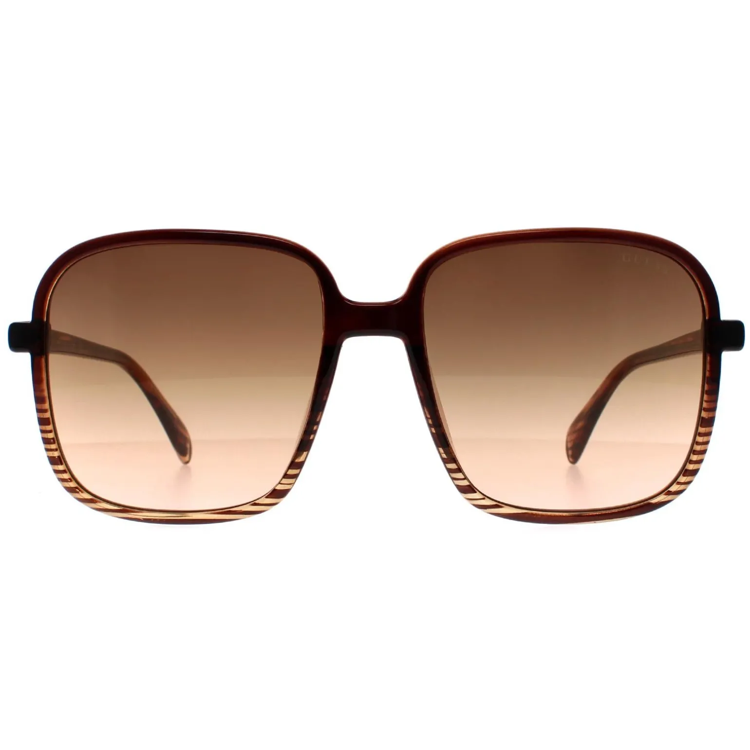 Guess Sunglasses GF6146 45F Brown Brown Gradient