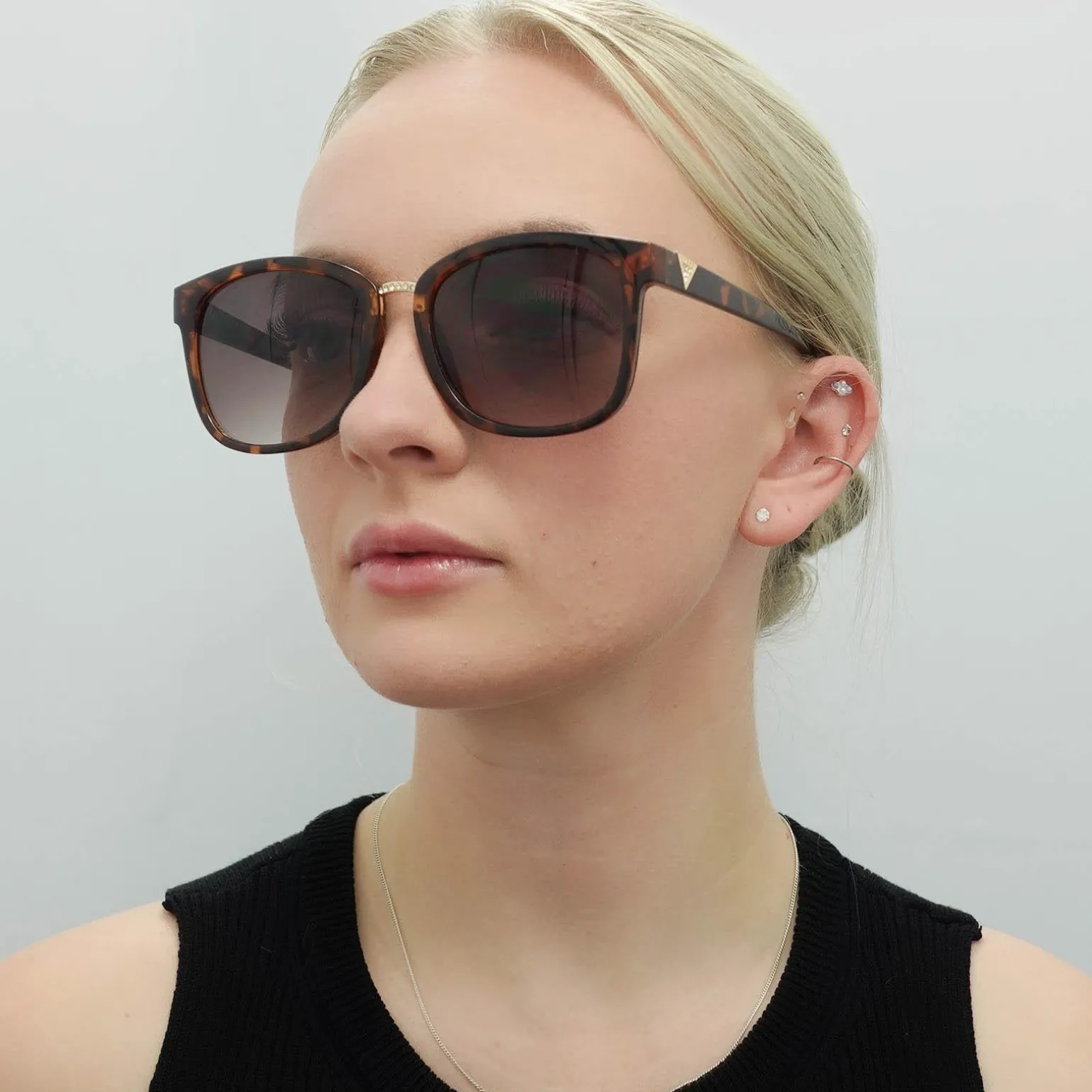 Guess Sunglasses GF0327 52F Brown Brown Gradient