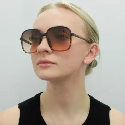 Guess Sunglasses GF6146 45F Brown Brown Gradient