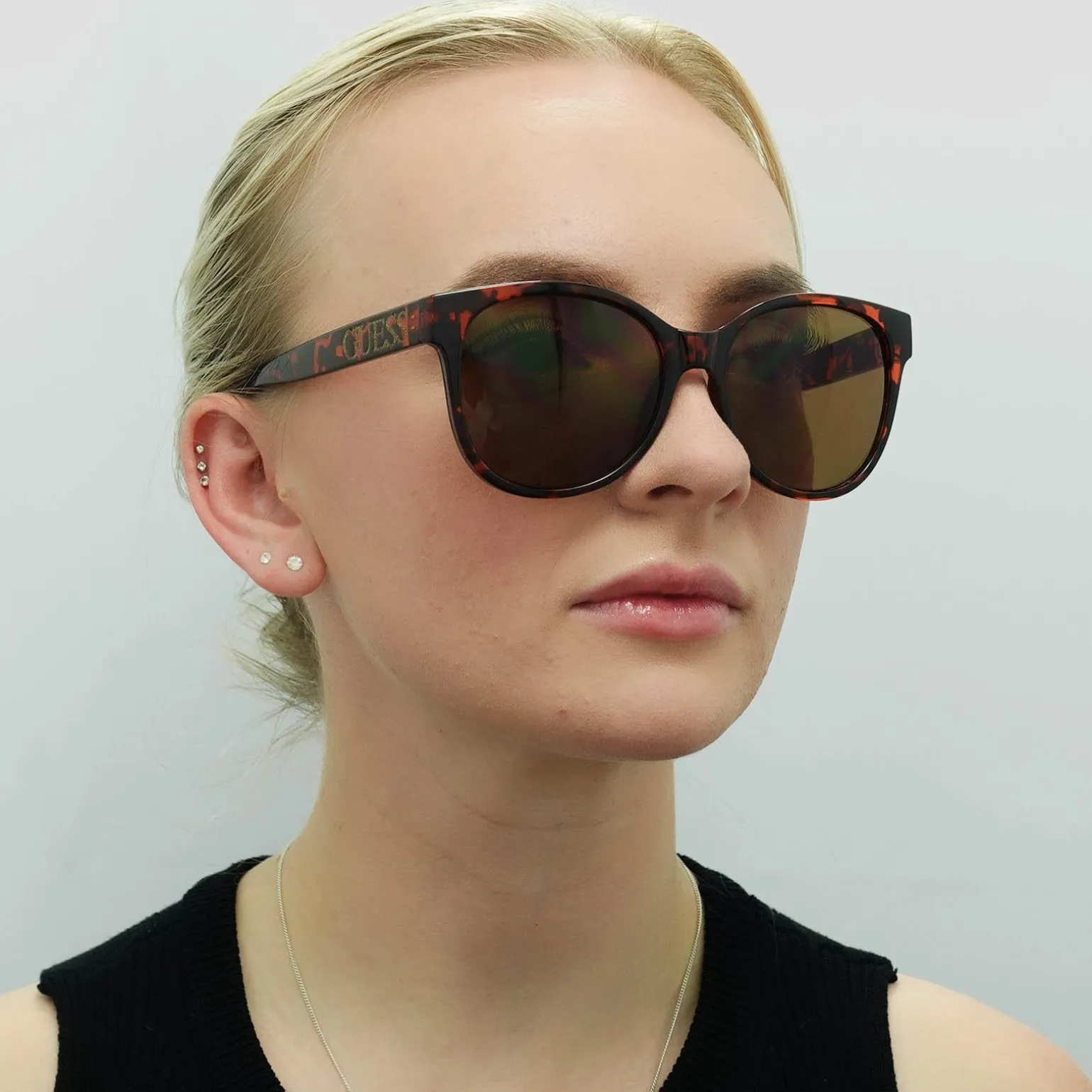 Guess Sunglasses GF0362 52F Brown Brown Gradient