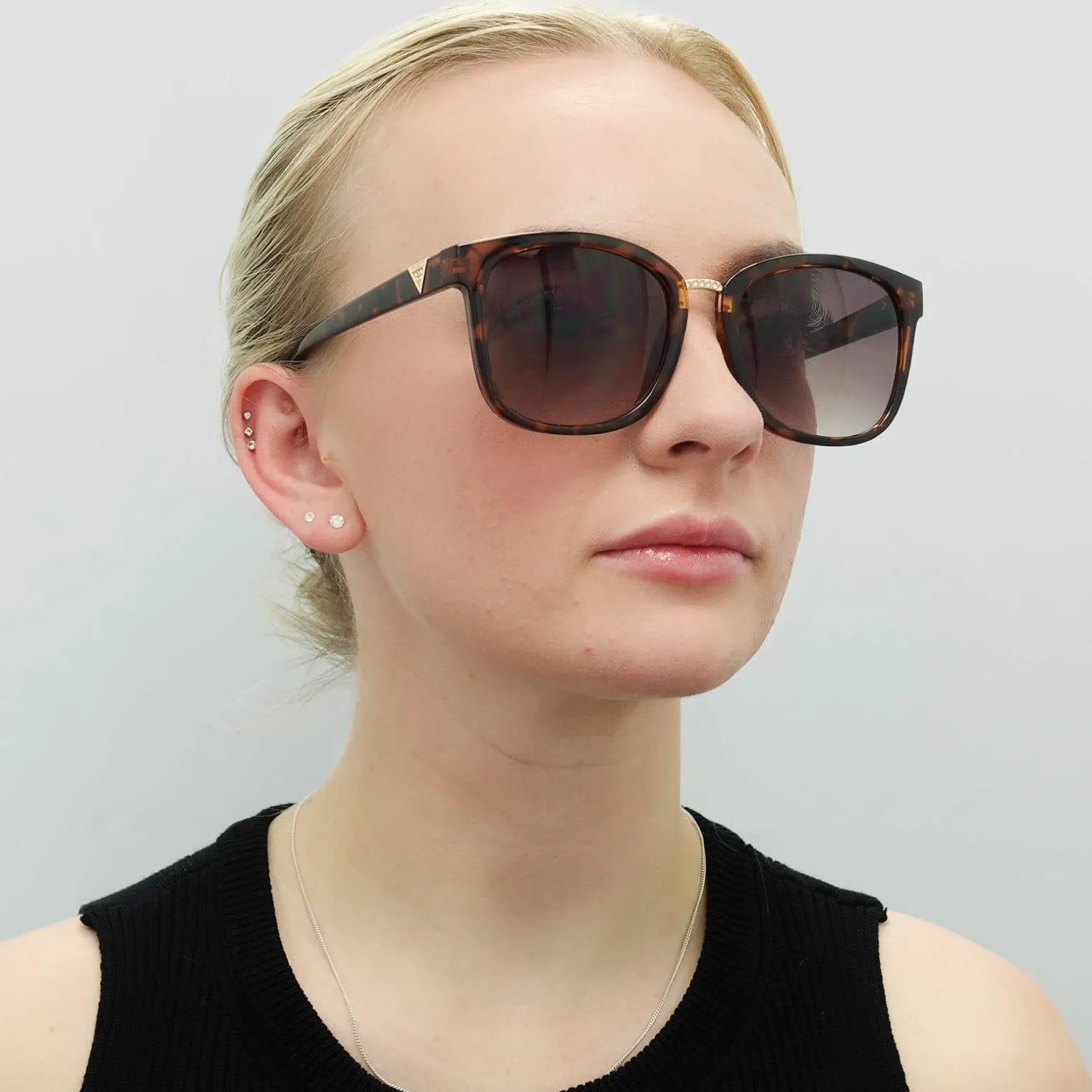 Guess Sunglasses GF0327 52F Brown Brown Gradient
