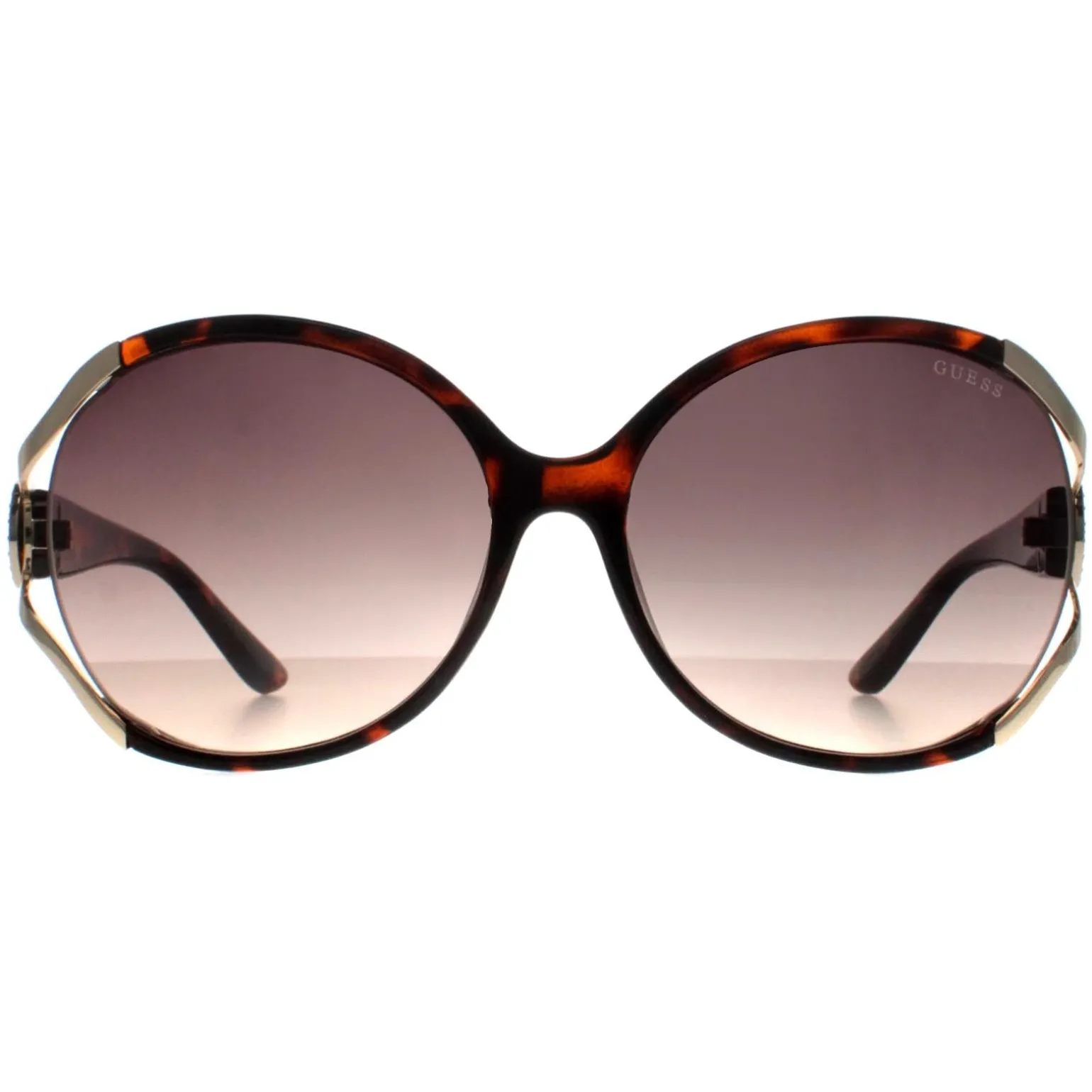 Guess Sunglasses GF6099 52F Dark Havana Brown Gradient