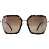 Guess Sunglasses GF0418 52F Dark Havana Brown Gradient