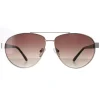 Guess Sunglasses GF0414 32F Gold Brown Gradient