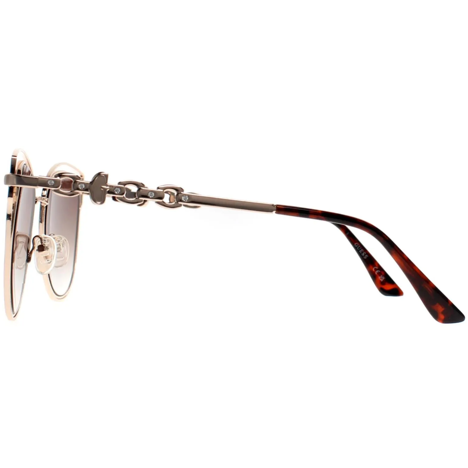 Guess Sunglasses GF0343 32F Gold Brown Gradient