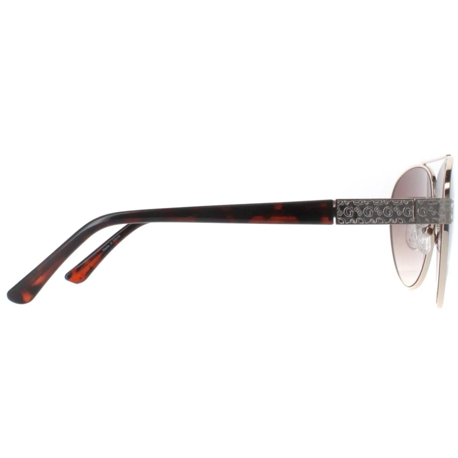 Guess Sunglasses GF0414 32F Gold Brown Gradient
