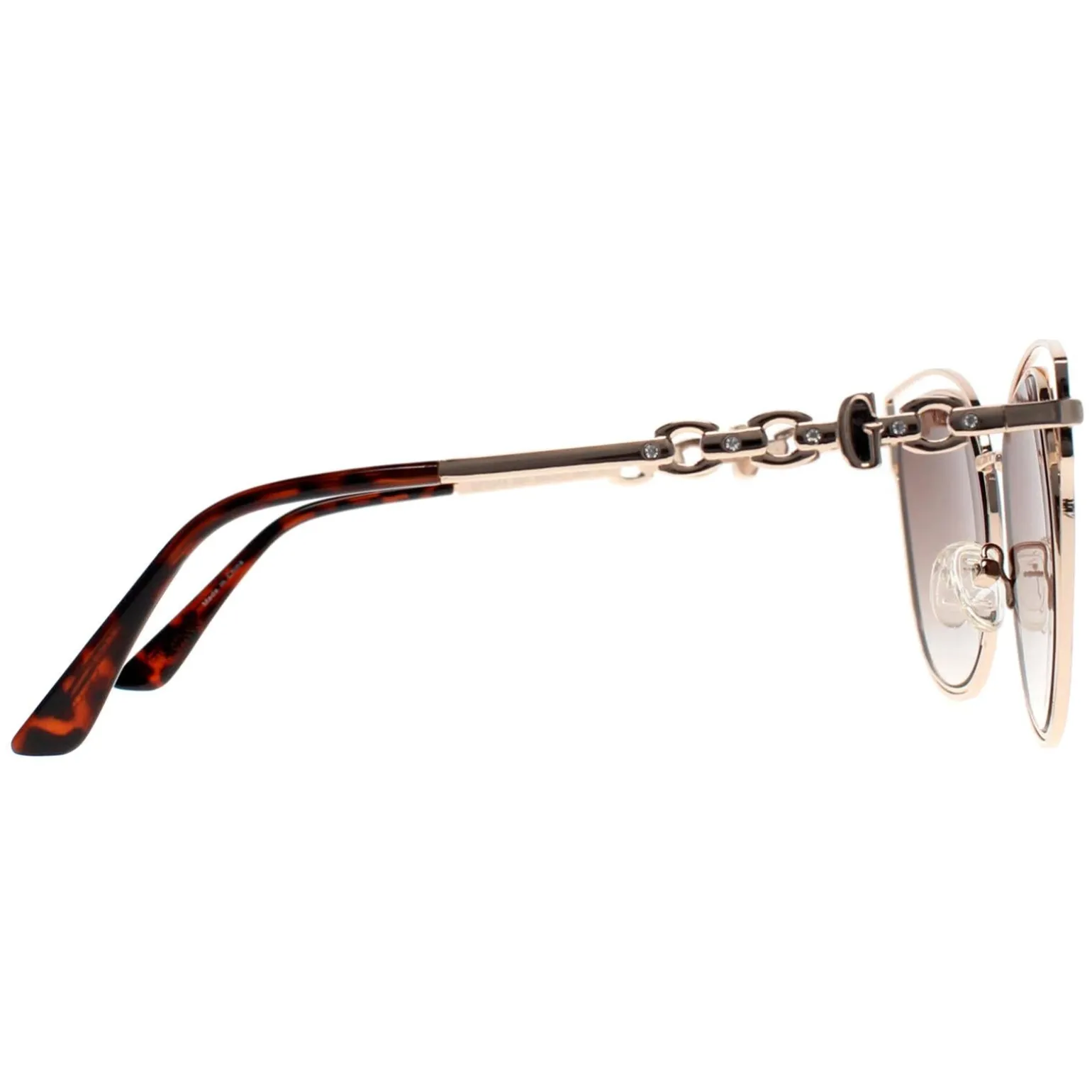 Guess Sunglasses GF0343 32F Gold Brown Gradient