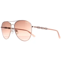 Guess Sunglasses GF6143 28F Shiny Rose Gold Brown Gradient