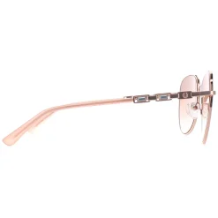 Guess Sunglasses GF6143 28F Shiny Rose Gold Brown Gradient