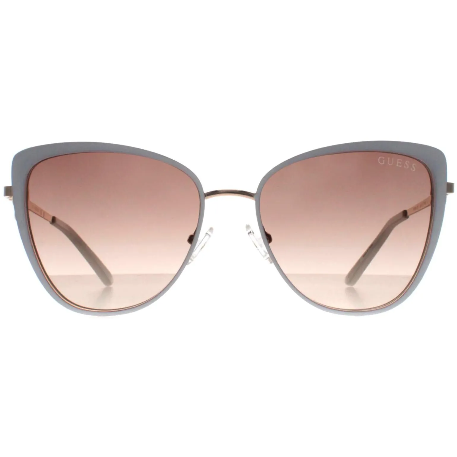 Guess Sunglasses GF6141 21F White Brown Gradient