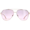 Guess Sunglasses GF6140 28T Shiny Rose Gold Bordeaux Gradient