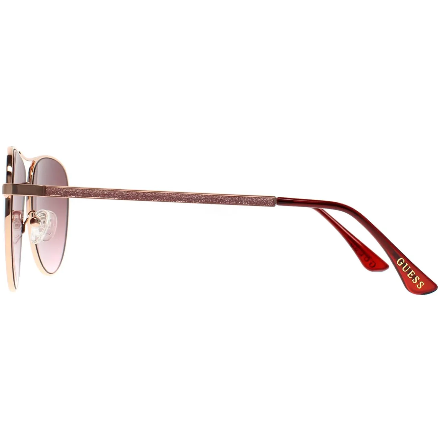 Guess Sunglasses GF6157 28T Shiny Rose Gold Bordeaux Gradient