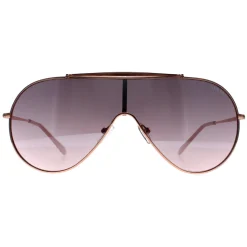 Guess Sunglasses GF0370 28U Rose Gold Silver Mirrored