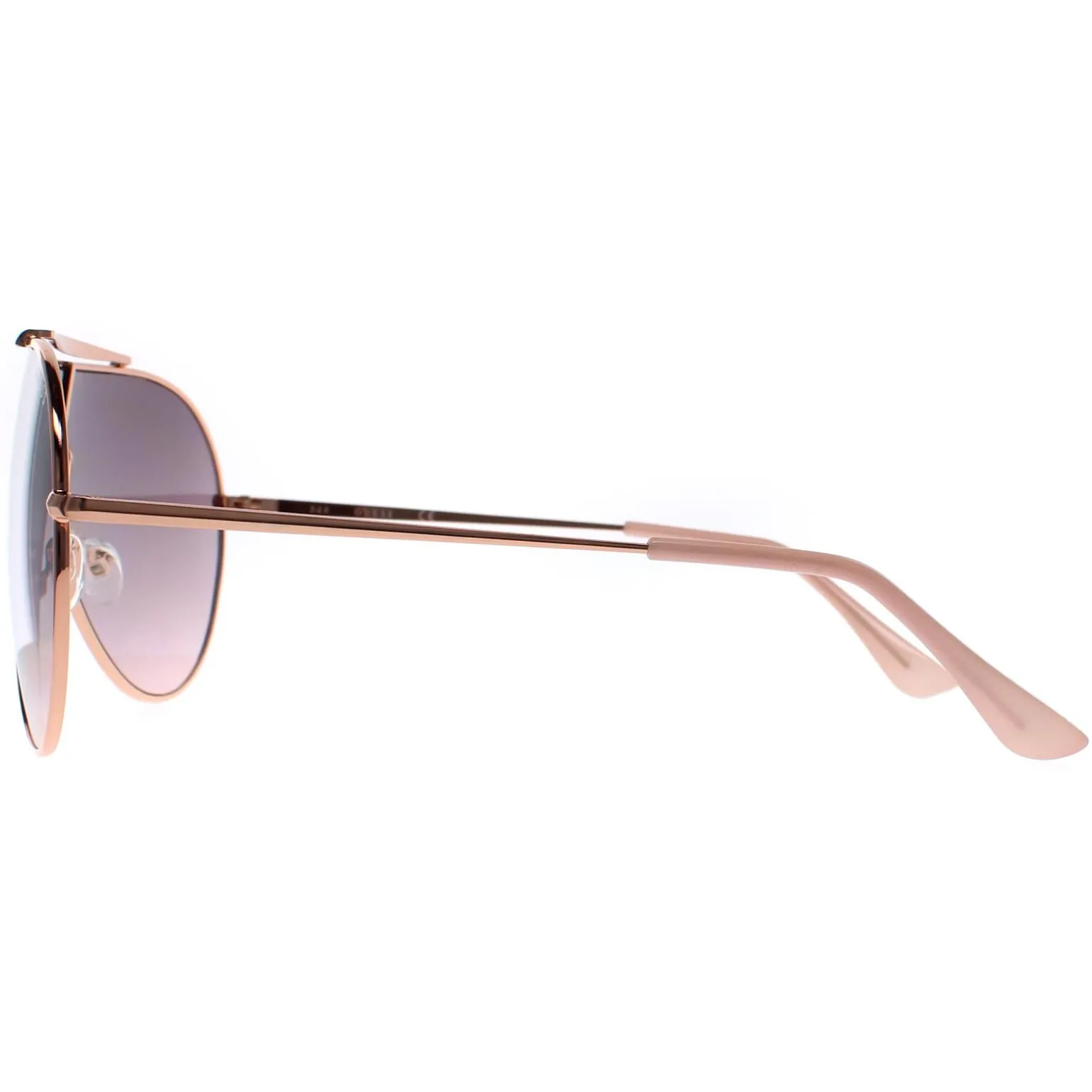 Guess Sunglasses GF0370 28U Rose Gold Silver Mirrored