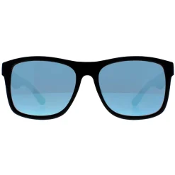 Guess Sunglasses GF0203 02X Black Blue Mirrored