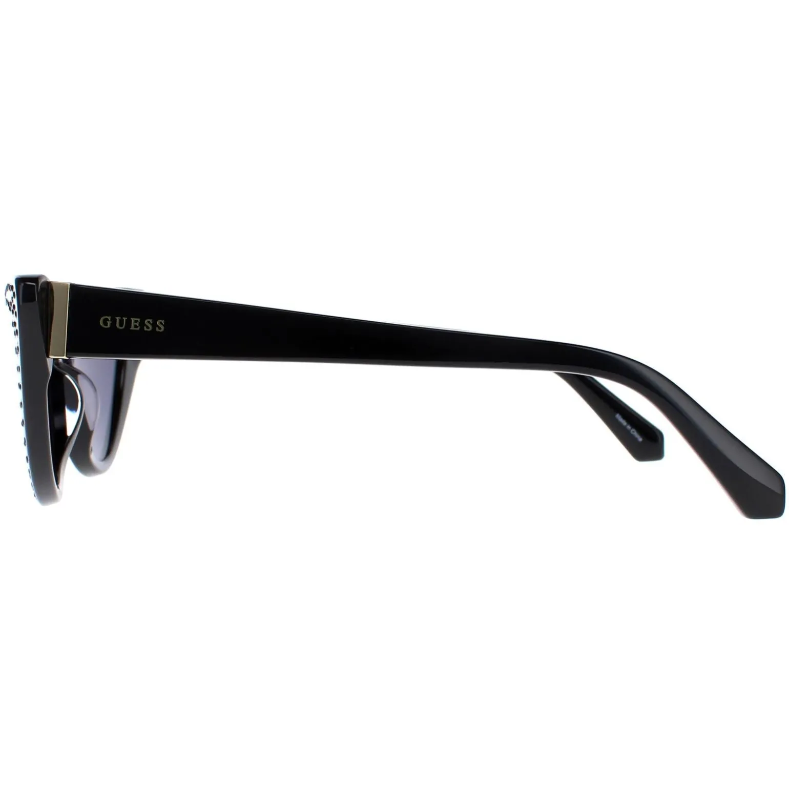 Guess Sunglasses GU7810 01A Shiny Black Smoke