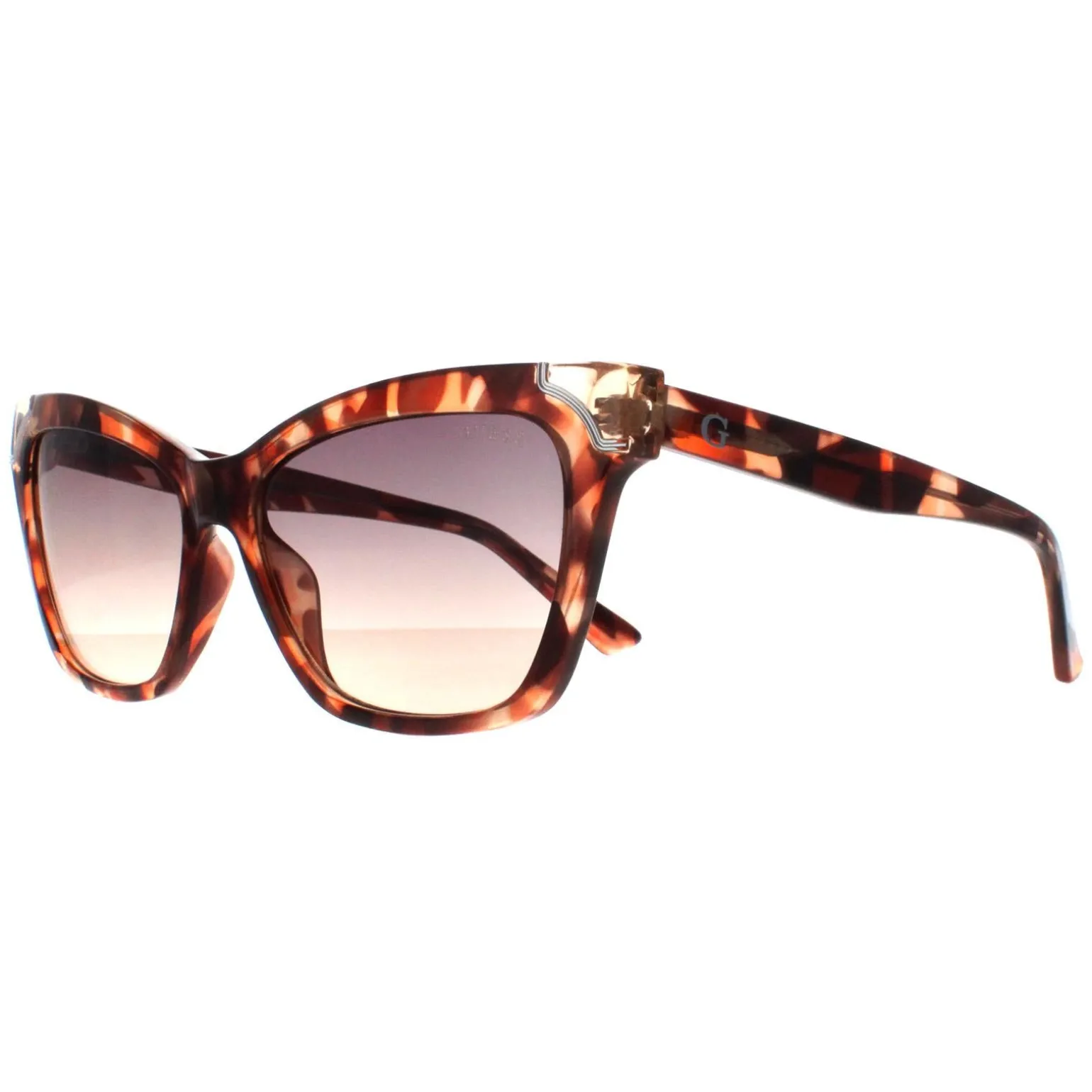 Guess Sunglasses GU7840 56B Havana Smoke Gradient